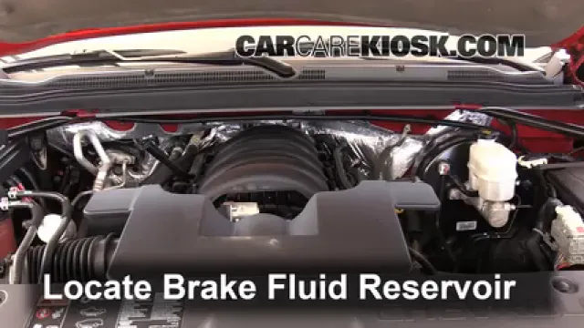 2015 Chevrolet Tahoe LT 5.3L V8 FlexFuel Liquide de frein Ajouter du liquide